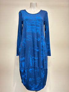 Valia Willow Dress Electric Blue