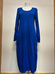 Valia Villanelle Dress Electric Blue