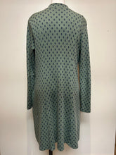 Load image into Gallery viewer, Valia Polka Dot Dixie Coat Sage/Blue
