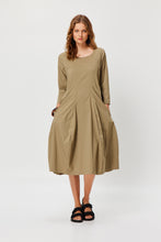 Load image into Gallery viewer, Valia Castella Dress Tan
