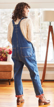 Load image into Gallery viewer, April Cornell Cowgirl Up Fleece Lined Overalls
