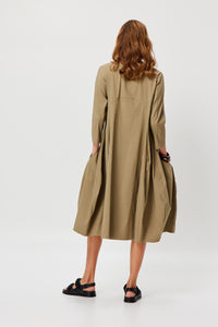 Valia Castella Dress Tan