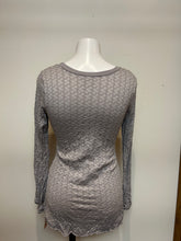 Load image into Gallery viewer, Metalicus Anya Long Sleeve Tie Top-Taupe
