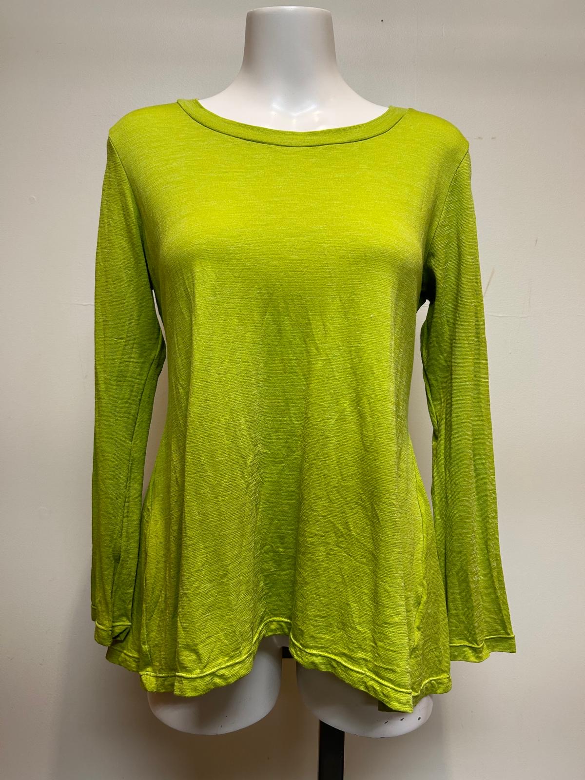 Valia Bell Tunic Lime