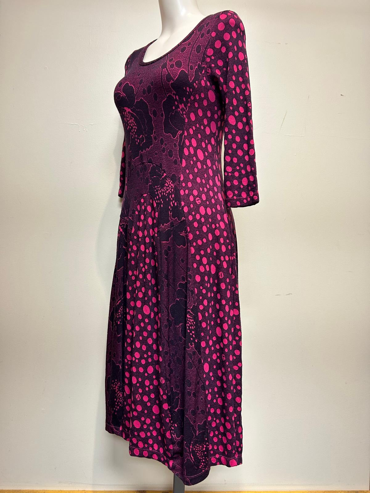 Valia Miss Foxy Dress Plum/Hot Pink