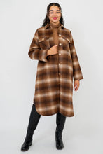 Load image into Gallery viewer, Blue Sky Bronwyn Coat Cinnamon Boiled Wool
