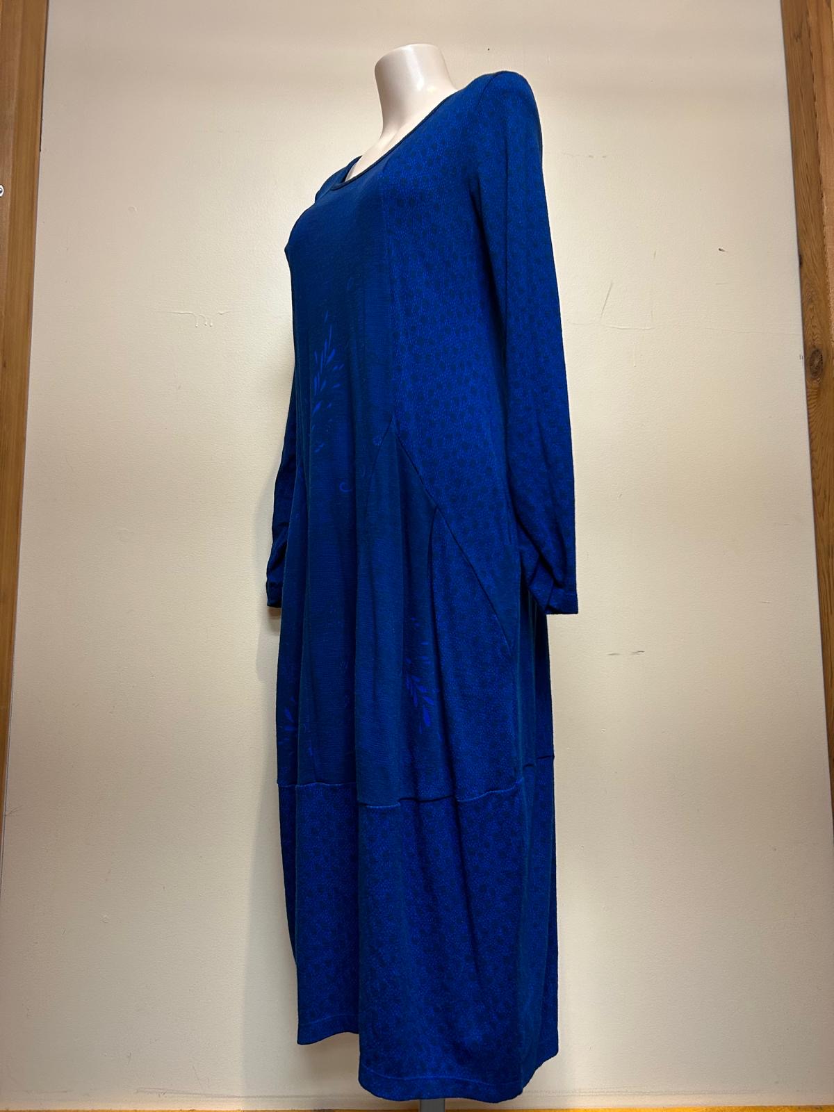 Valia Villanelle Dress Electric Blue