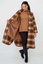 Load image into Gallery viewer, Blue Sky Bronwyn Coat Cinnamon Boiled Wool
