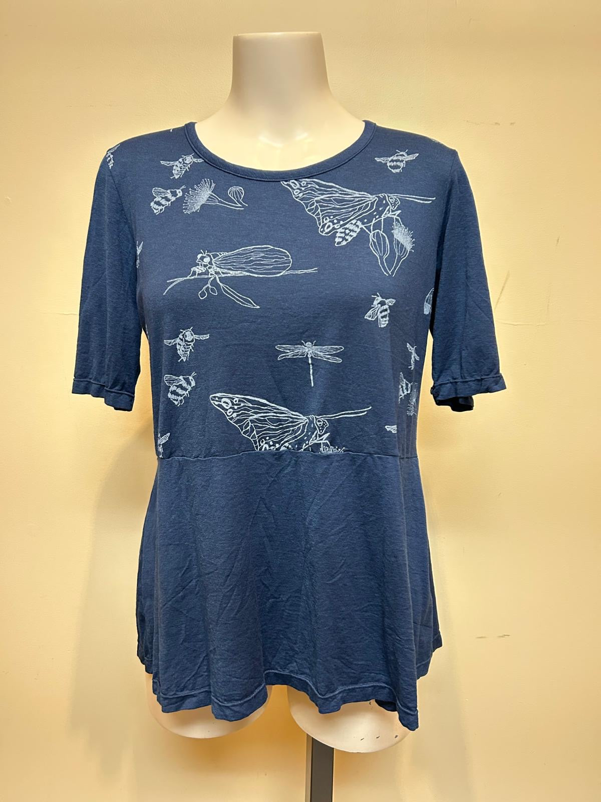 Valia Botanical Garden Tee Navy