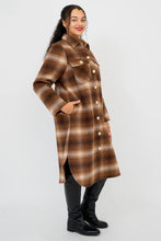 Load image into Gallery viewer, Blue Sky Bronwyn Coat Cinnamon Boiled Wool
