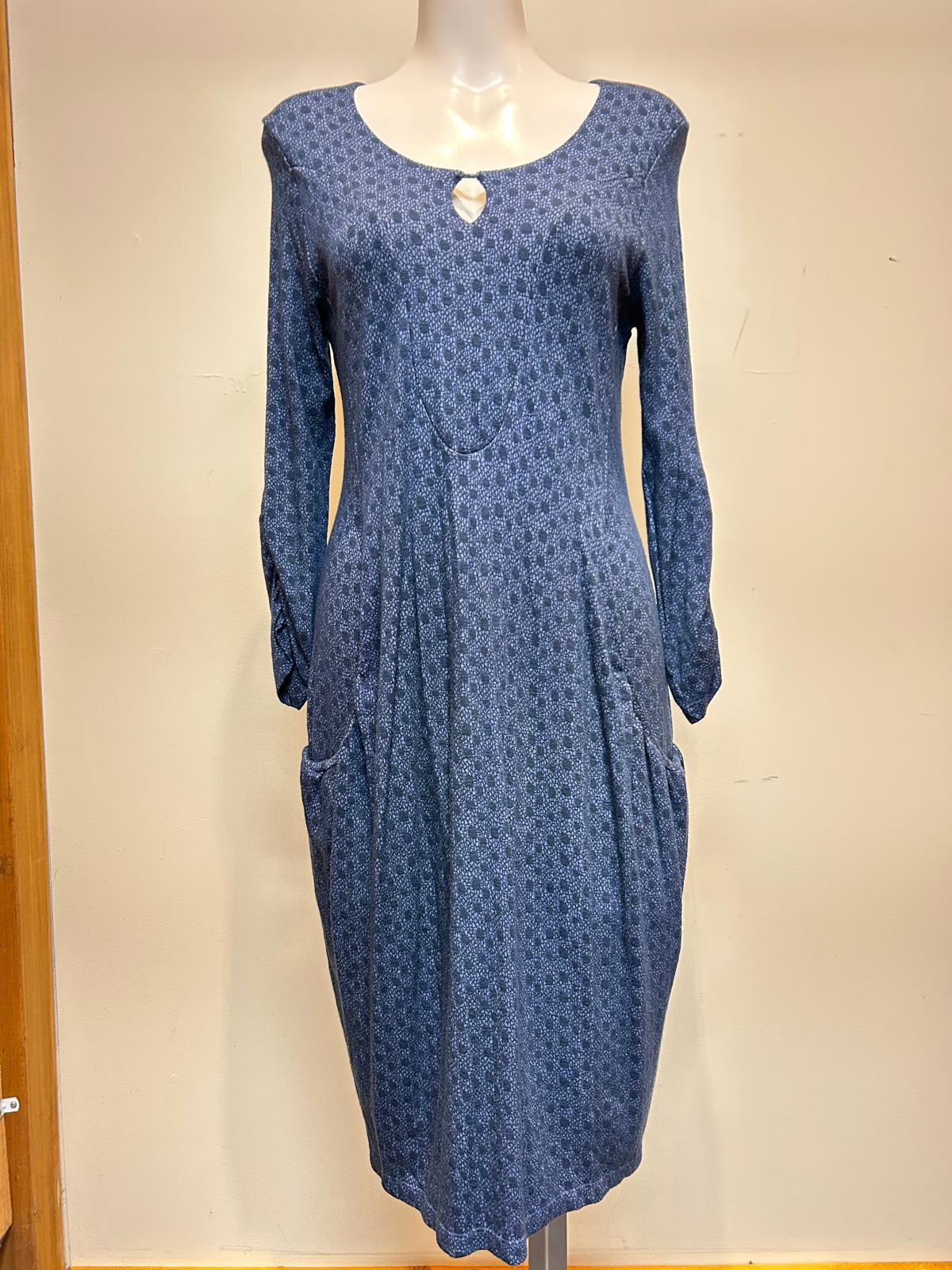 Valia Full Moon Dress Blue Ocean Super Deep Pockets