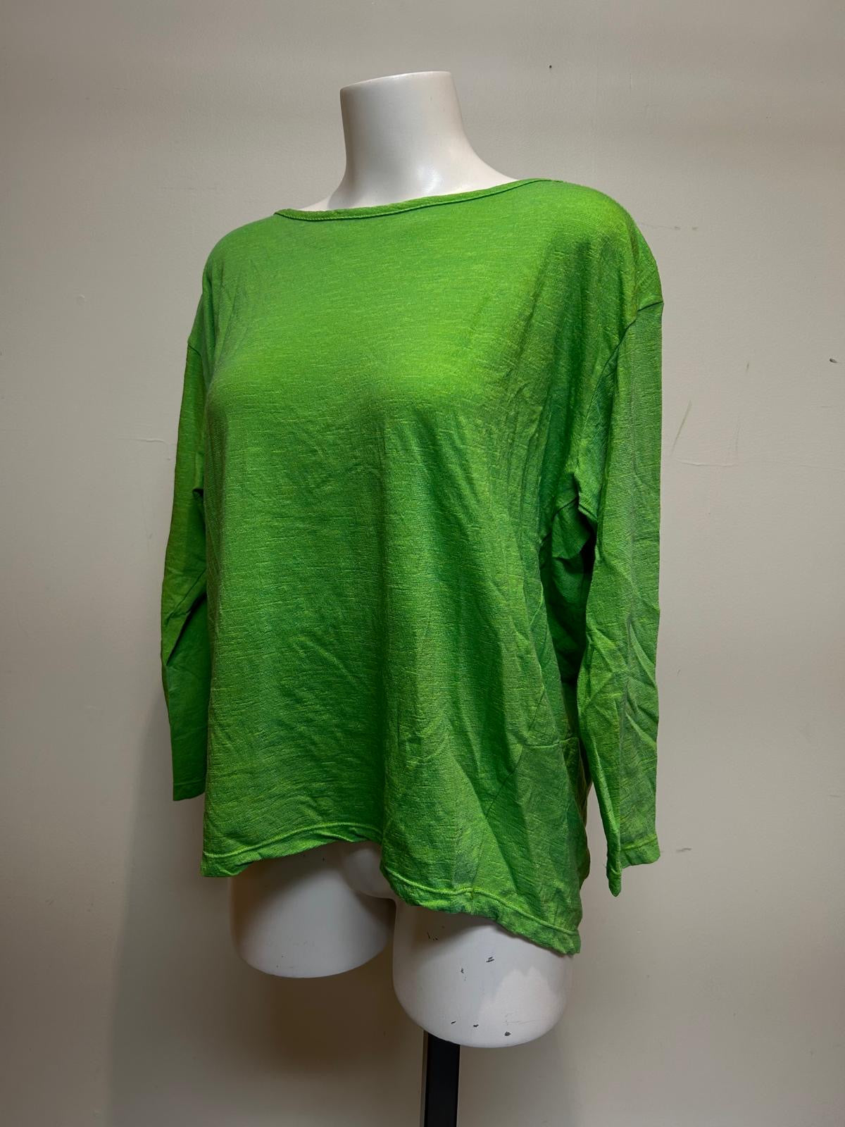 Valia V Merino Tunic Apple