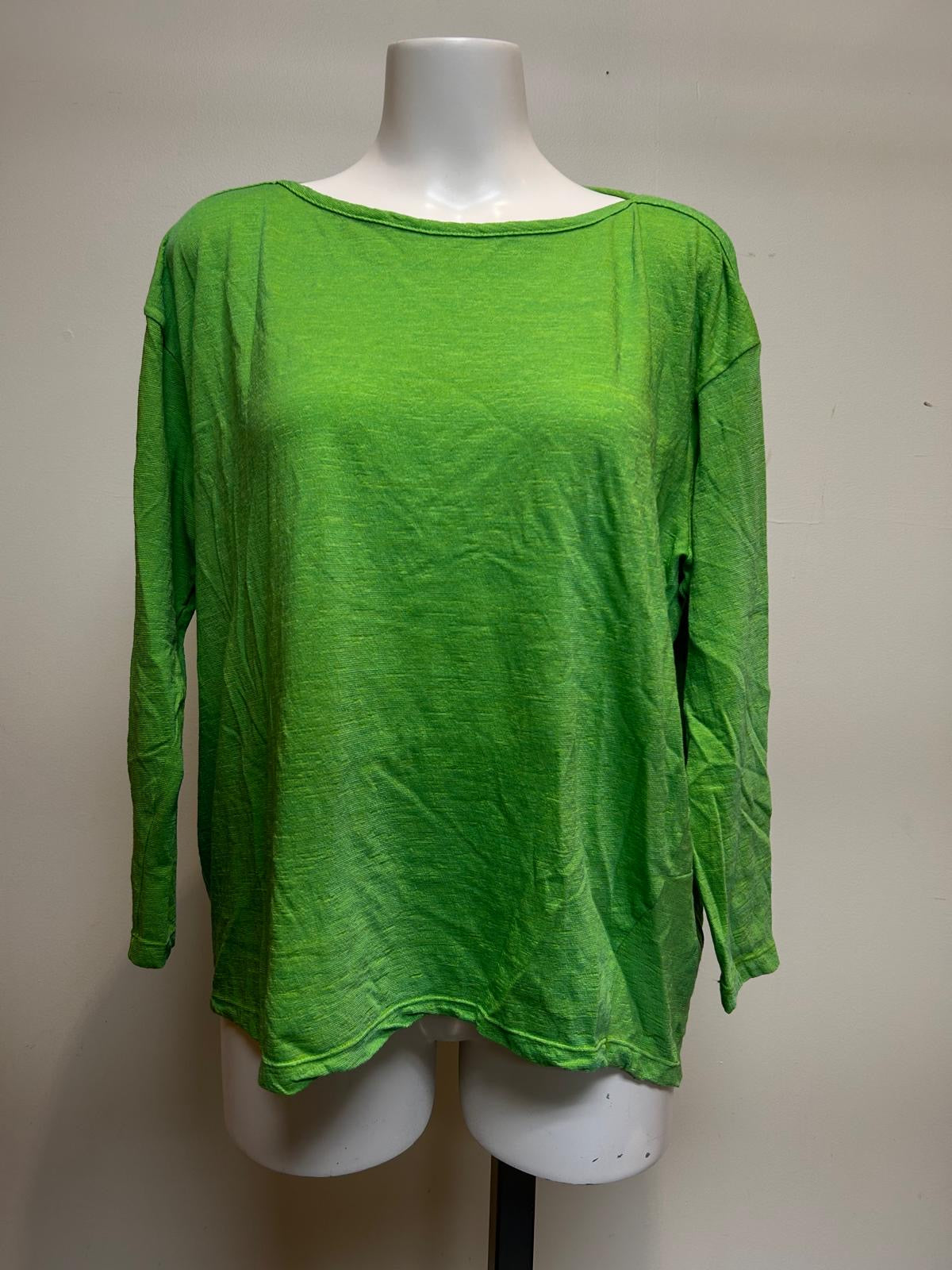 Valia V Merino Tunic Apple