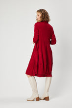 Load image into Gallery viewer, Valia Rosalee Jacket Deep Red
