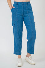 Load image into Gallery viewer, Blue Sky Tencel Cargo Pant
