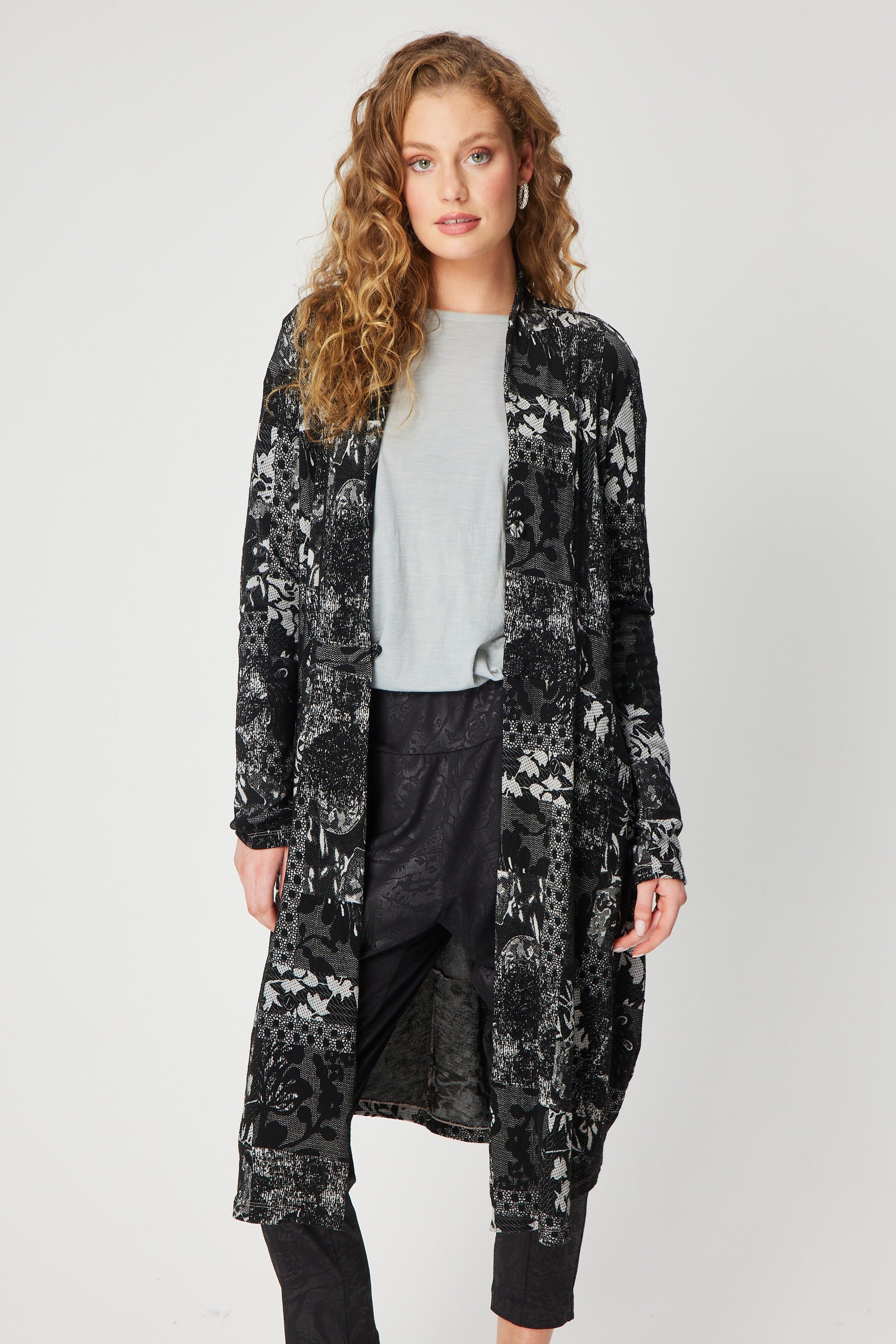 Valia Rosalee Jacket Black/taupe