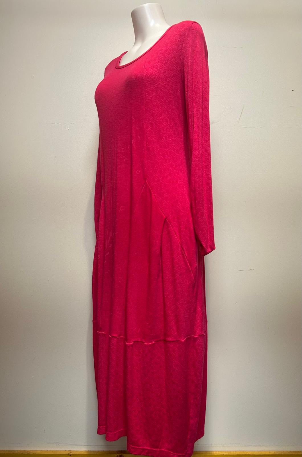 Valia Villanelle Dress Hot Pink