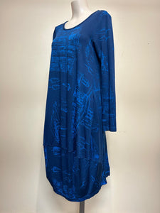 Valia Willow Dress Electric Blue