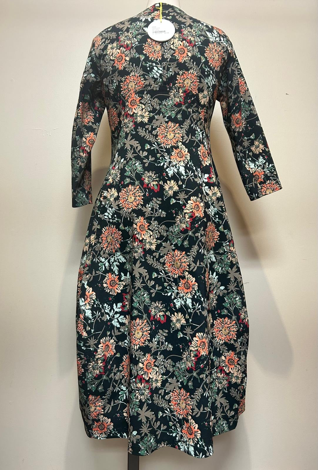 Valia Castella Dress Green Floral