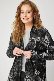 Valia Rosalee Jacket Black/taupe