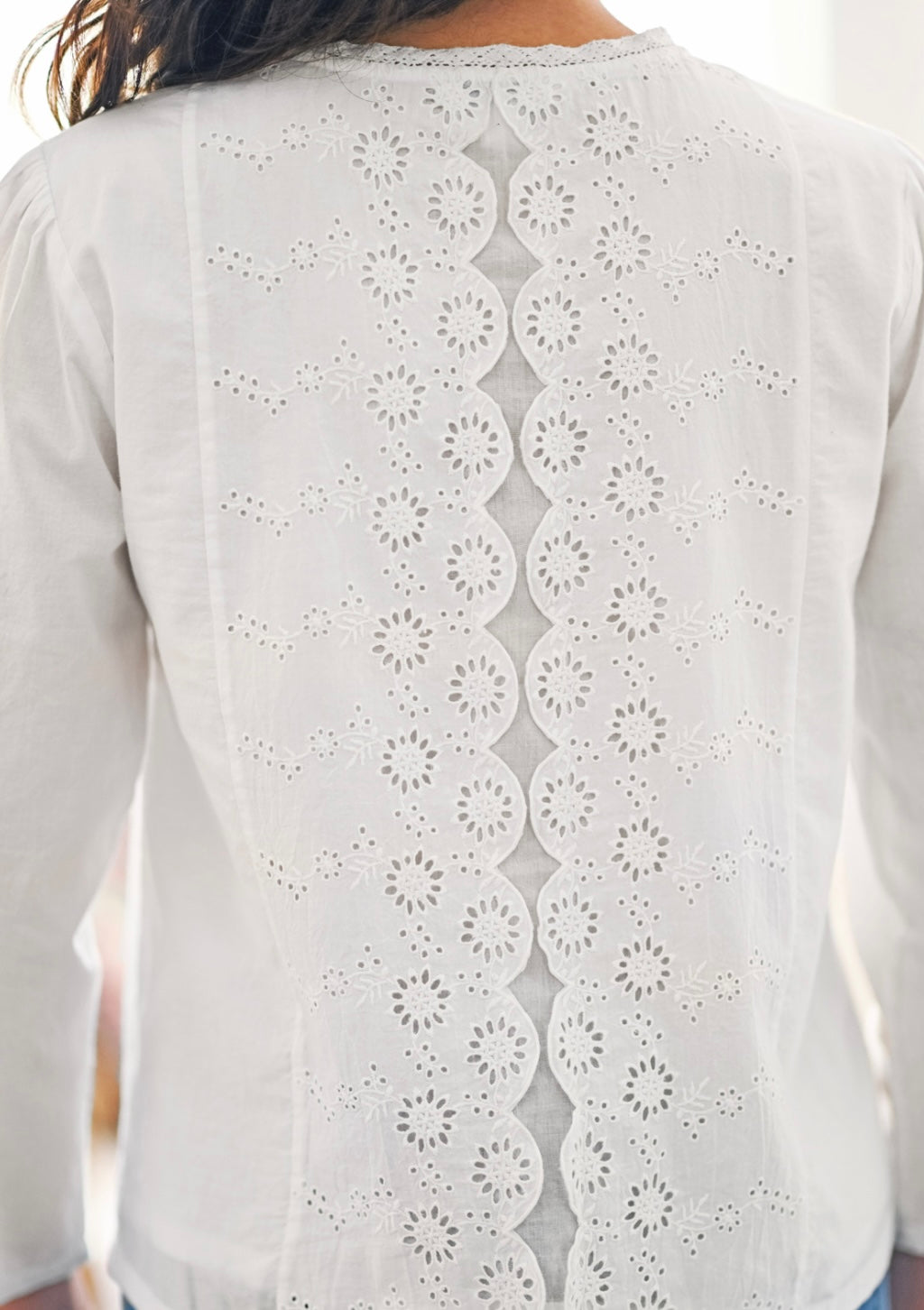 April Cornell Ariels Eyelet Blouse
