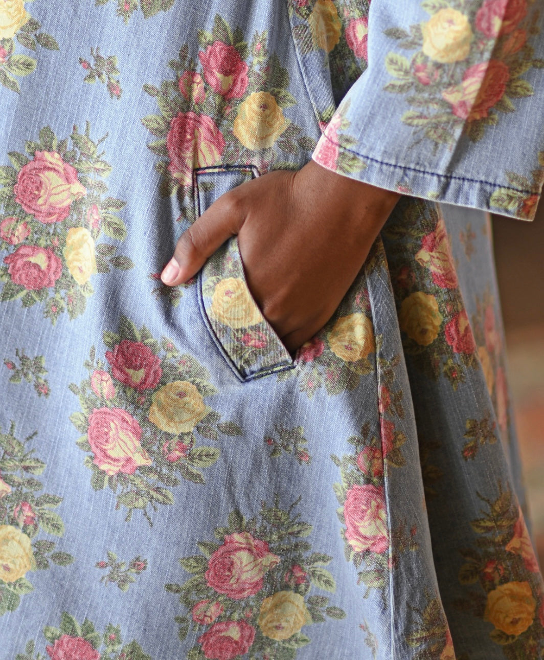 April Cornell Genevieve Denim Jacket