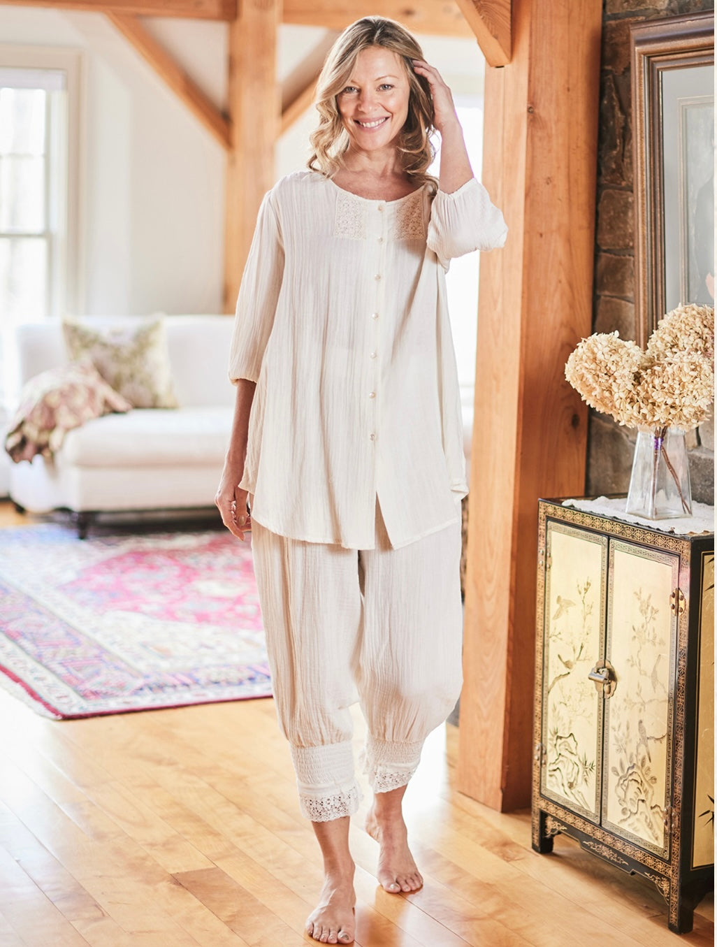 April Cornell Majesty Pajama Set