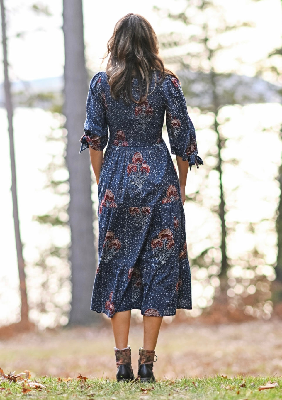 ワンピース Apolina carina smock bellflower 3-5y Apolina♡carina smock bellflower 7-9Y