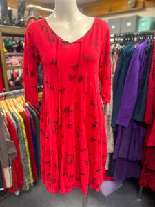 Valia Murray Dress Cherry