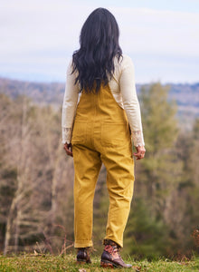 April Cornell Cowgirl Corduroy Overalls Gold