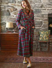 April Cornell Yuletide Dressing Gown
