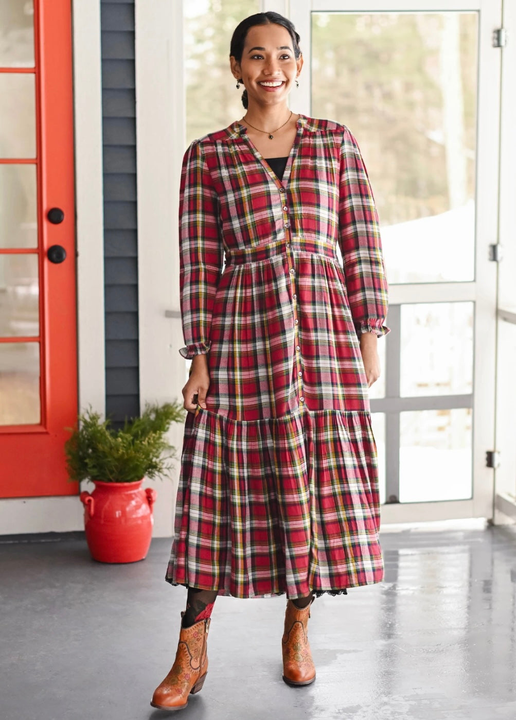 April Cornell Highland Road Prairie Dress
