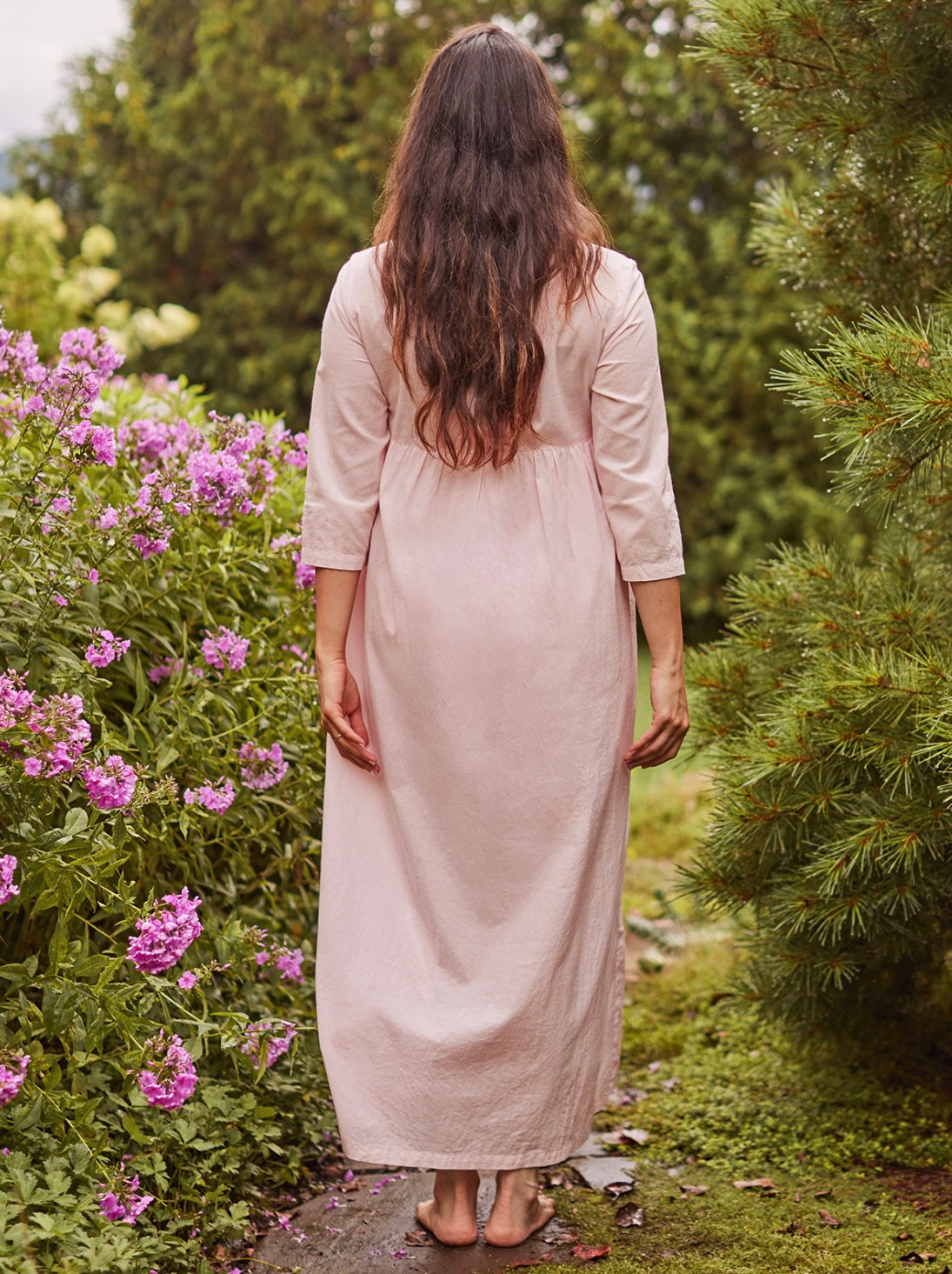 April Cornell Pink Haze Night Gown