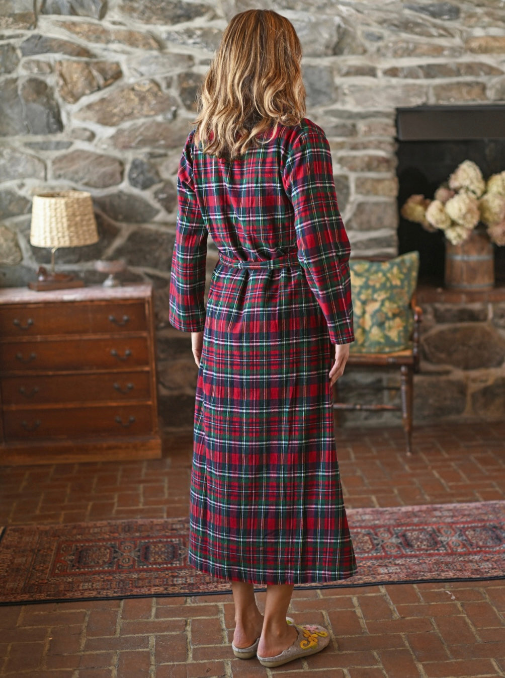 April Cornell Yuletide Dressing Gown