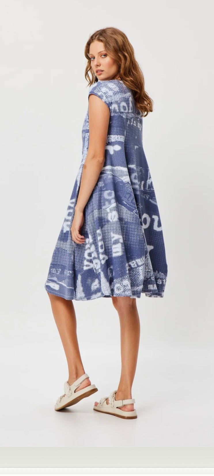 Valia Maggie Printed Dress