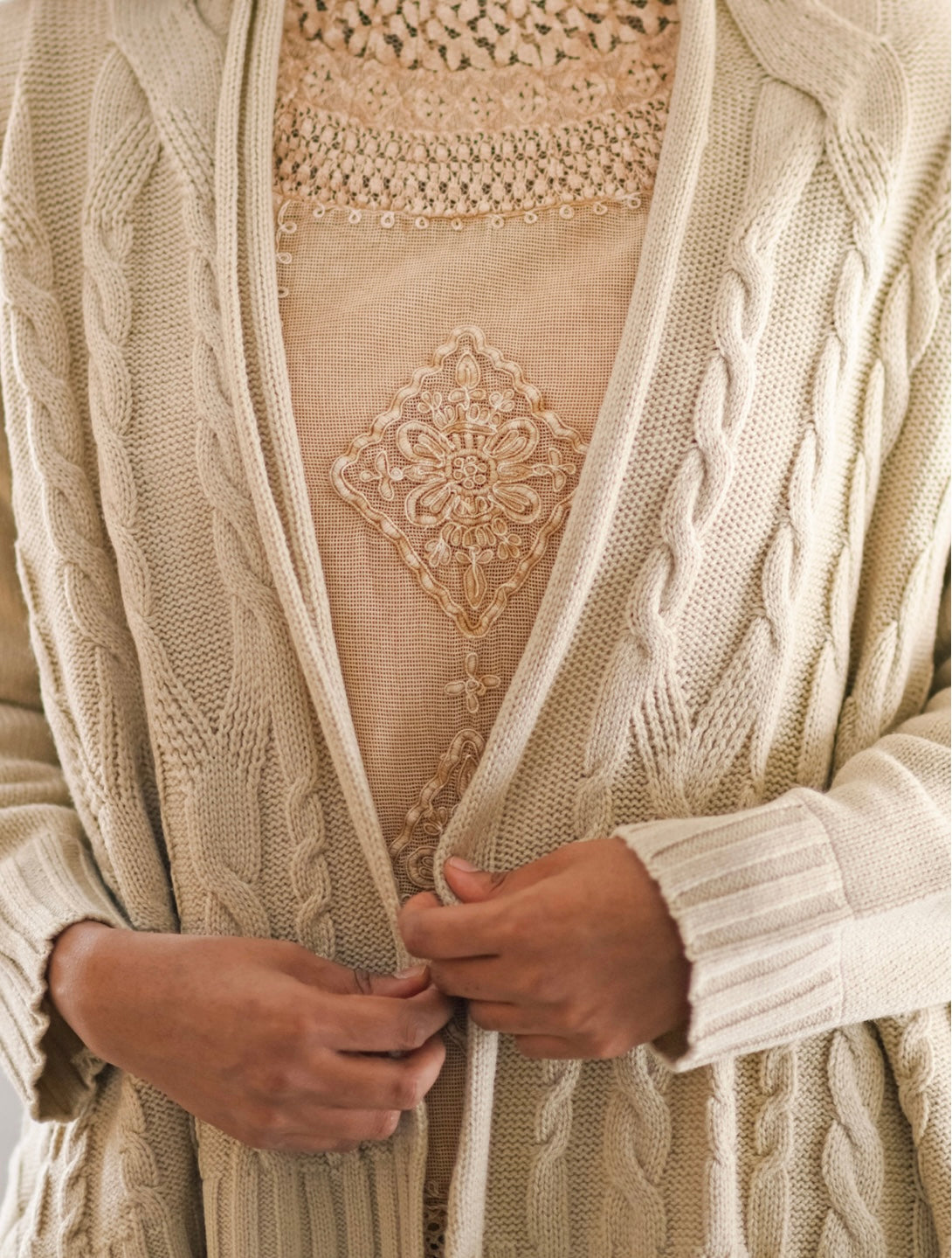 April Cornell Haven Sweater Plus Size Jacket