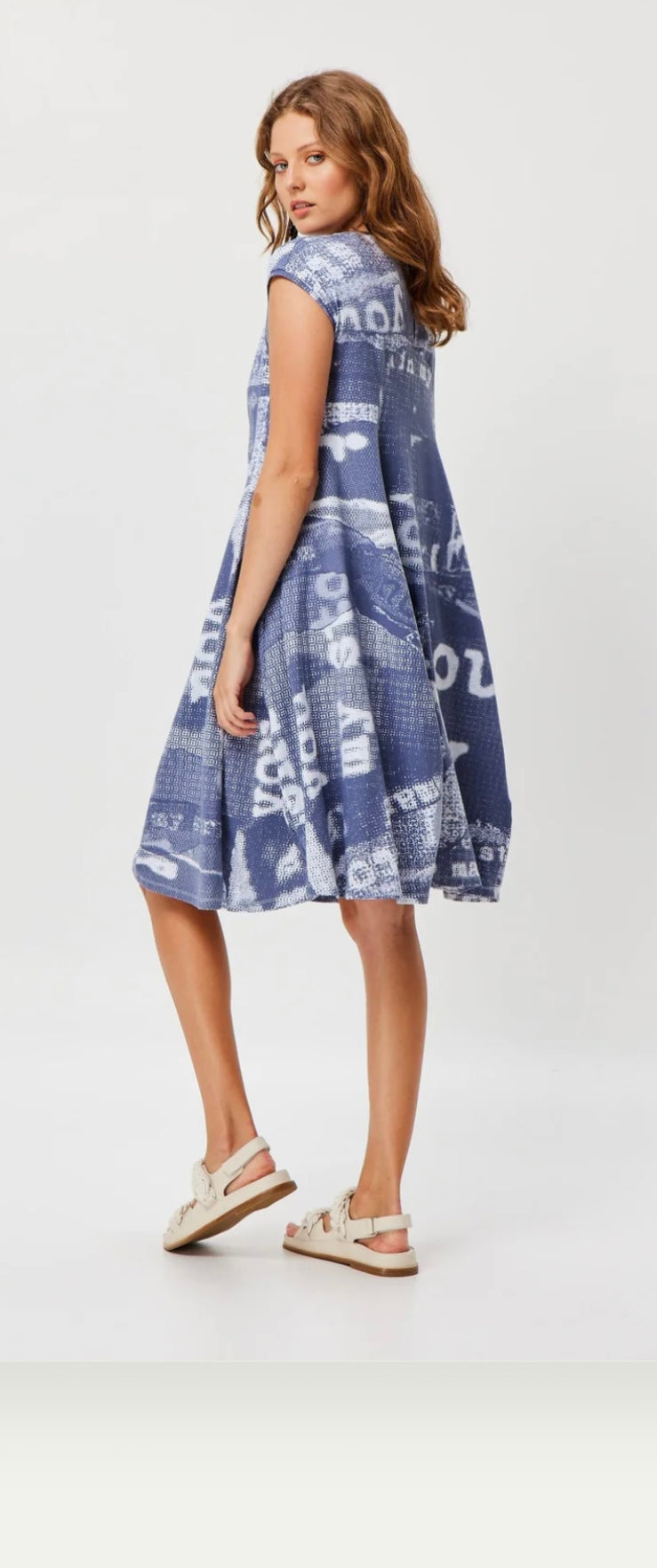 Valia Maggie Printed Dress