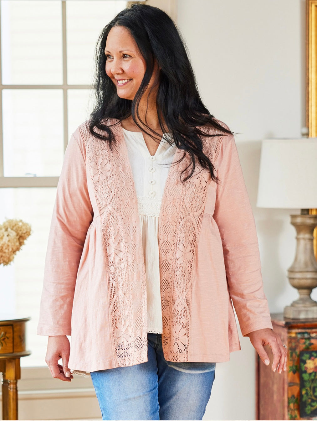 April Cornell Chloe Blouse Rose