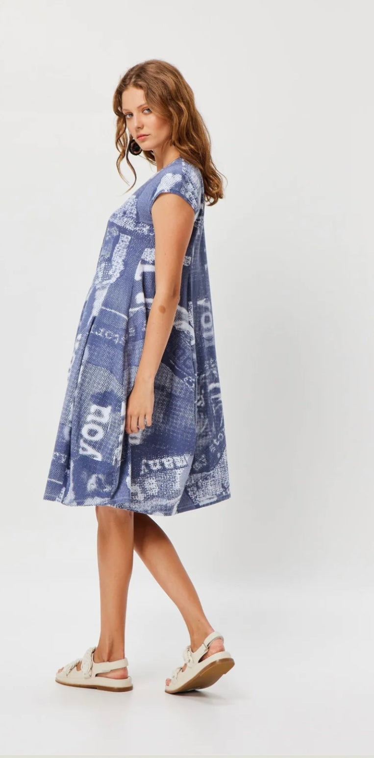 Valia Maggie Printed Dress