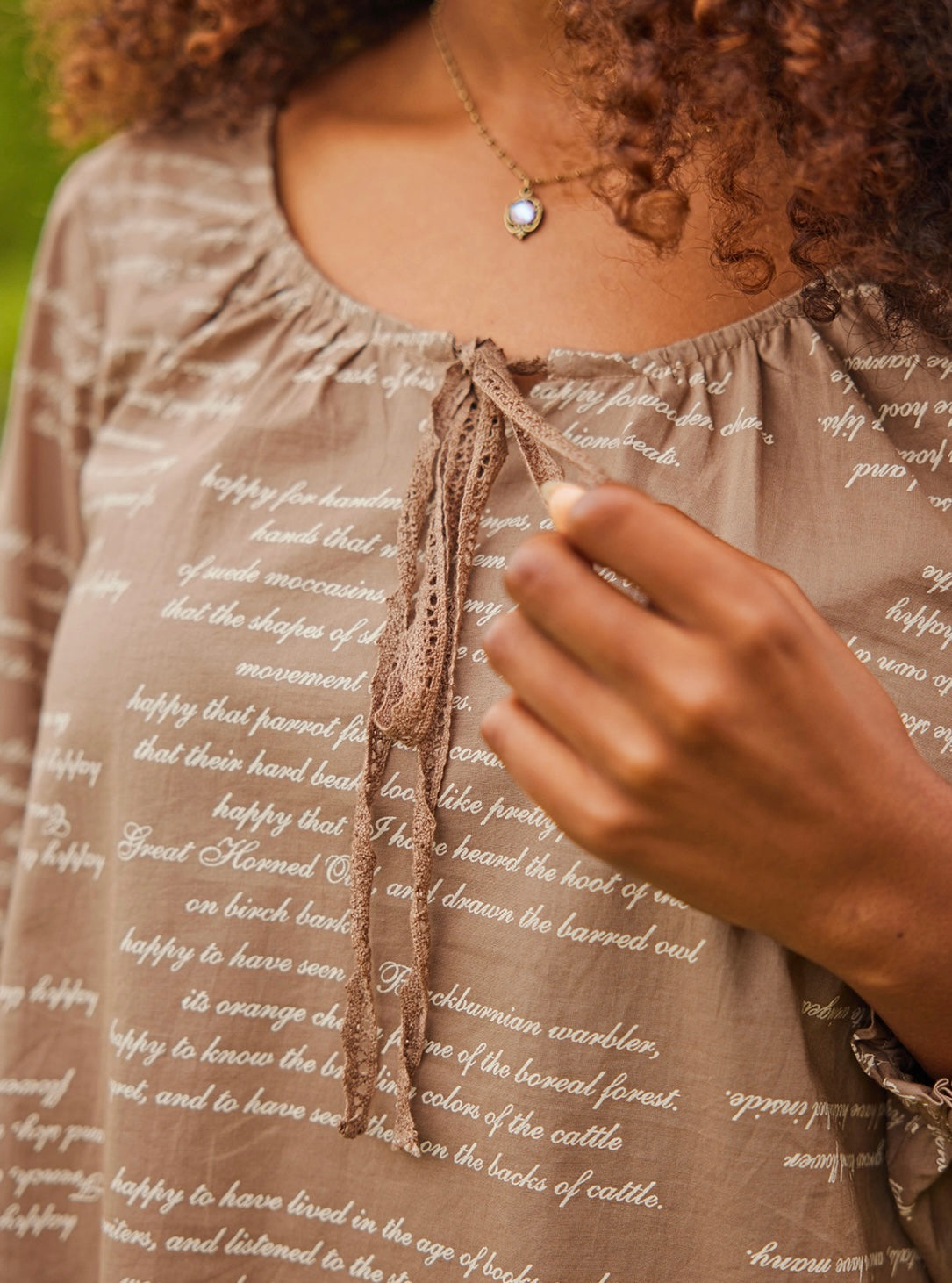 April Cornell Notebook Blouse