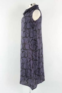 Cut Loose Cowl Neck Maxi Dress Purple