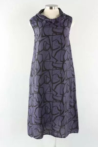 Cut Loose Cowl Neck Maxi Dress Purple