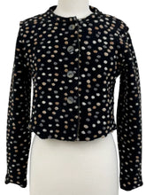 Load image into Gallery viewer, Cut Loose Boiled Wool Cropped Dot Jacket
