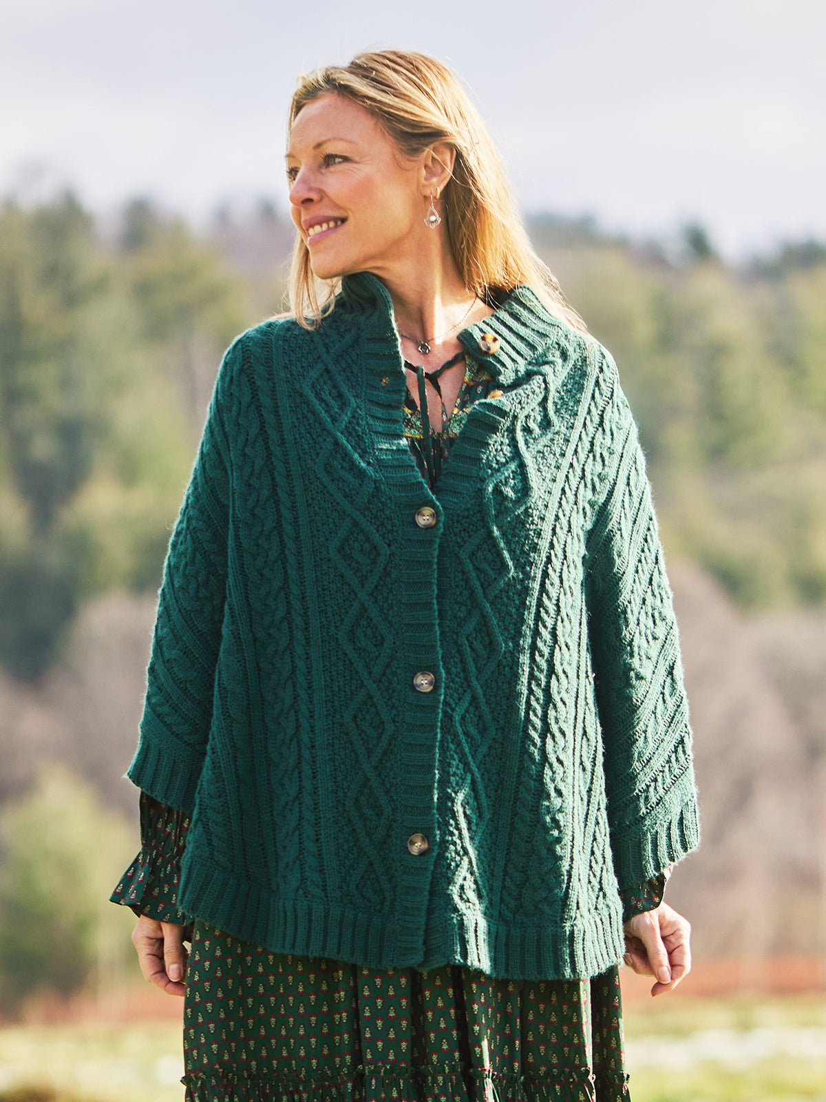 April Cornell Green Woodland Cape