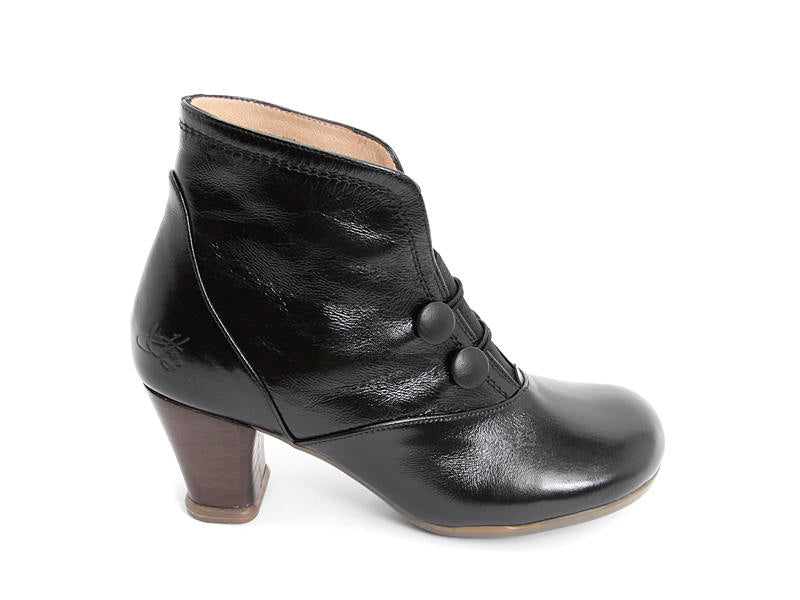 Fluevog Giulia Ankle Boots Black