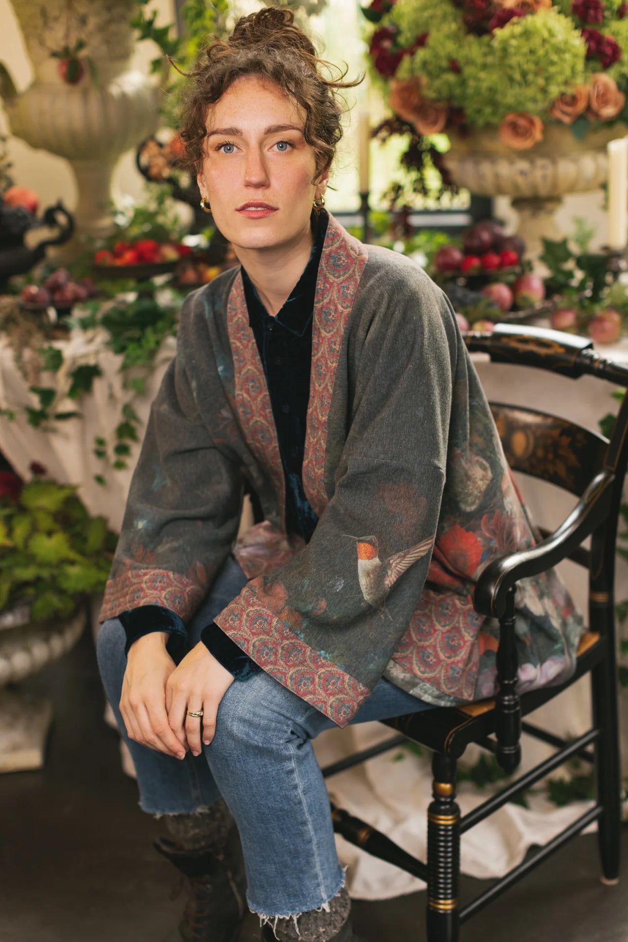 Market Of Stars Flight Of Fancy Cottage Cardigan