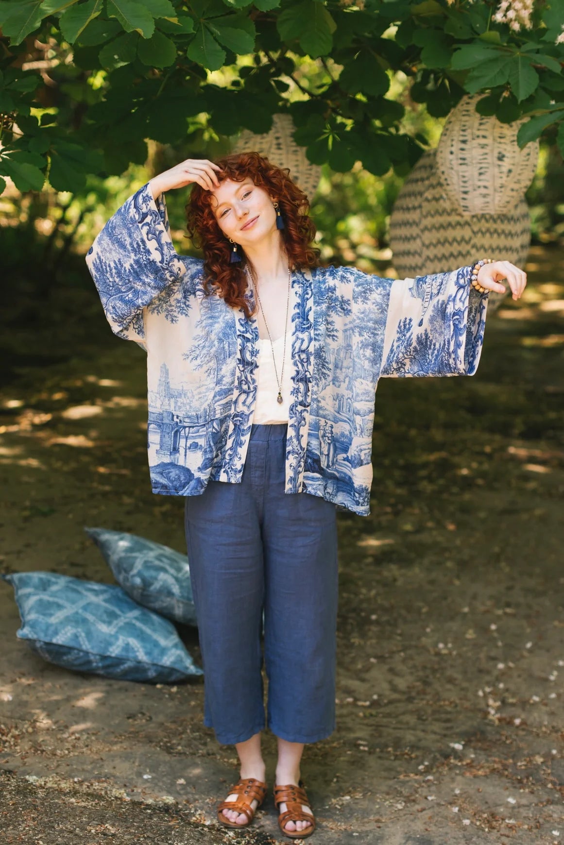 Market Of Stars-Let The Light In Cropped Cardigan