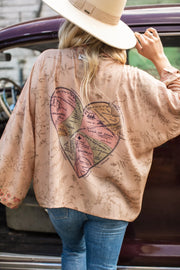 Market Of Stars-Map of my Heart Cropped Cardigan