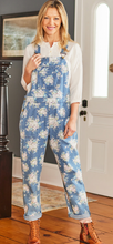 Load image into Gallery viewer, April Cornell Fall Cottage Denim Overalls
