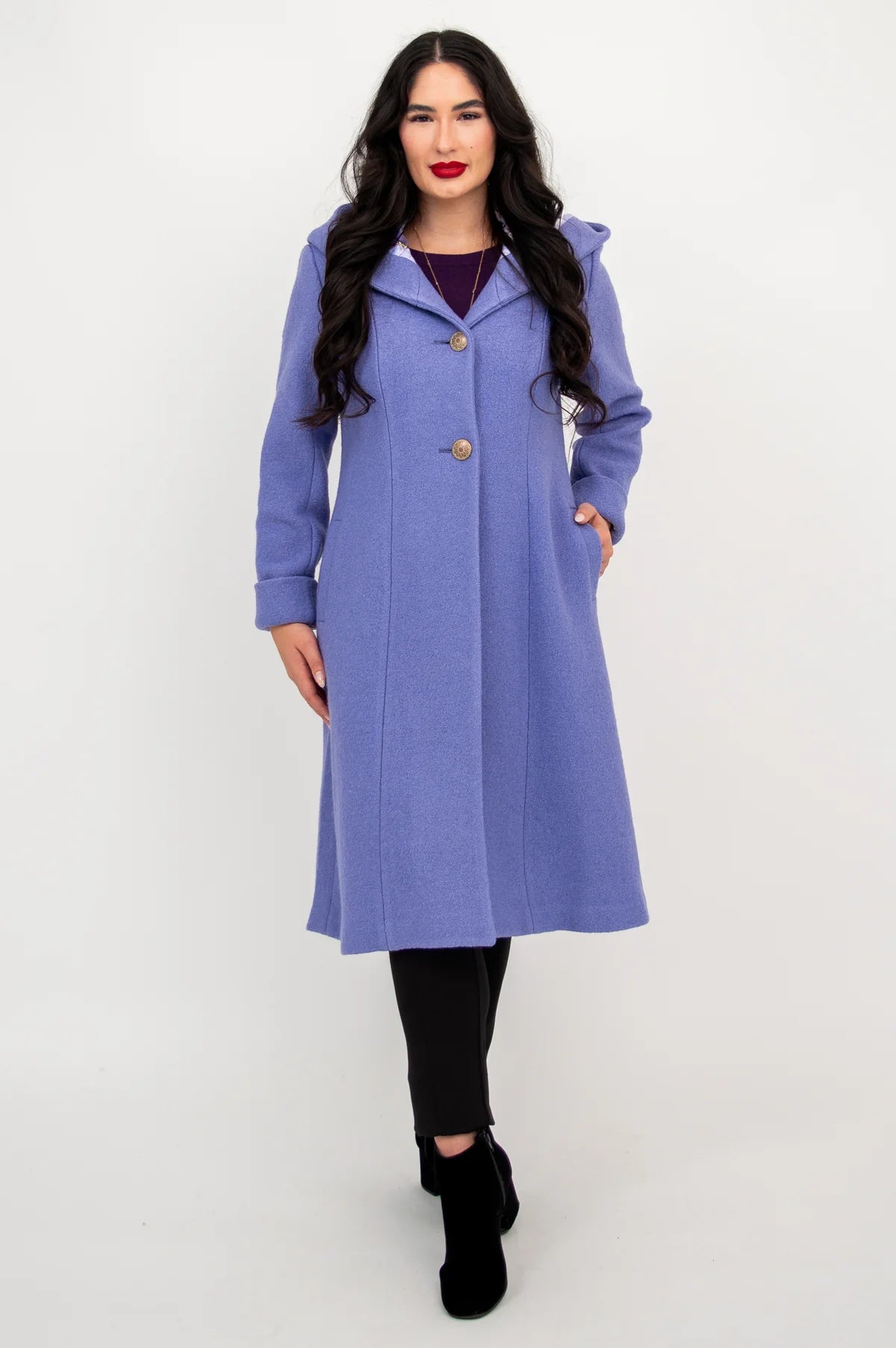 Blue Sky Britt Coat Boiled Wool